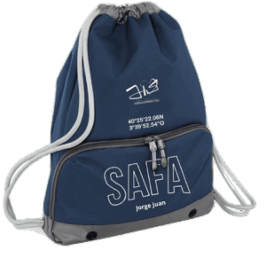 Mochila con cordones